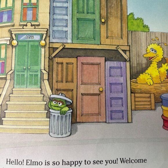 Elmo Little Golden Book Sesame Street Series Set 2 Childrens Stories u - Picture 13 of 14